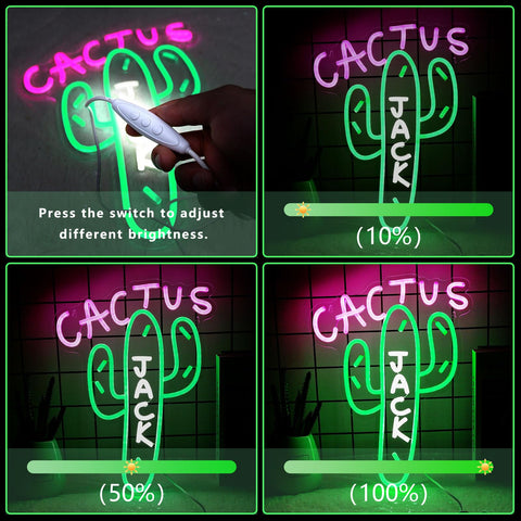 eoxuefo Pink-green neon sign enhances bedroom, dorm, or home bar lighting.