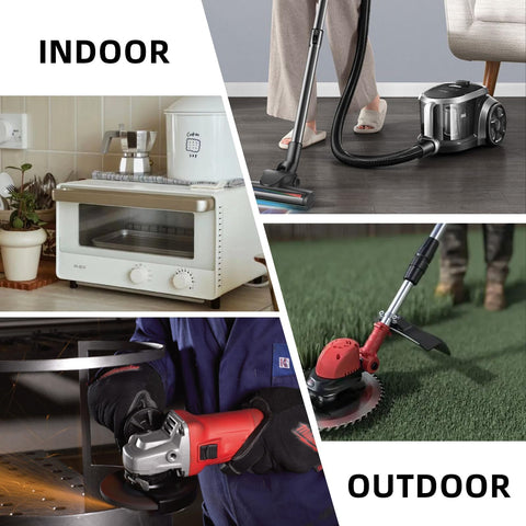EP 25 ft extension cord is versatile for yards and construction sites.