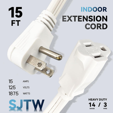 EP 3-prong SPT-3 cable close-up showing robust insulation for reliable indoor use.