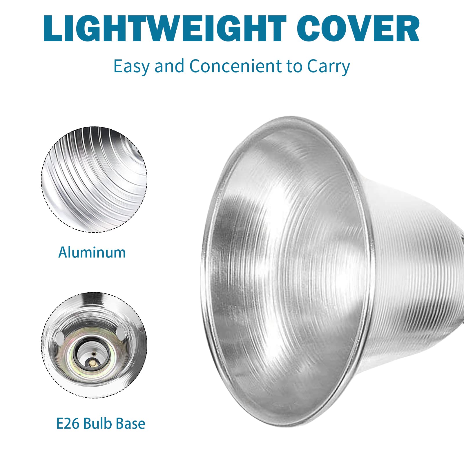 EP Clamp Lamp double ball joint allows precise light direction
