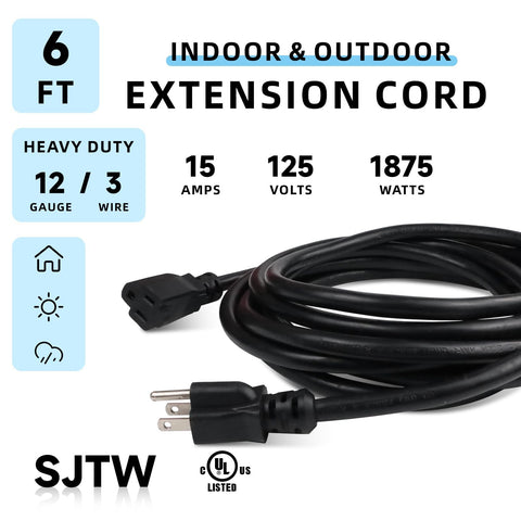 EP grounded plug 3-prong for safer outdoor connections
