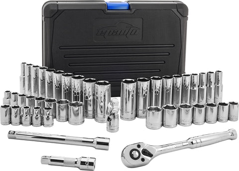 EPAuto sturdy storage case keeps sockets organized on the go.