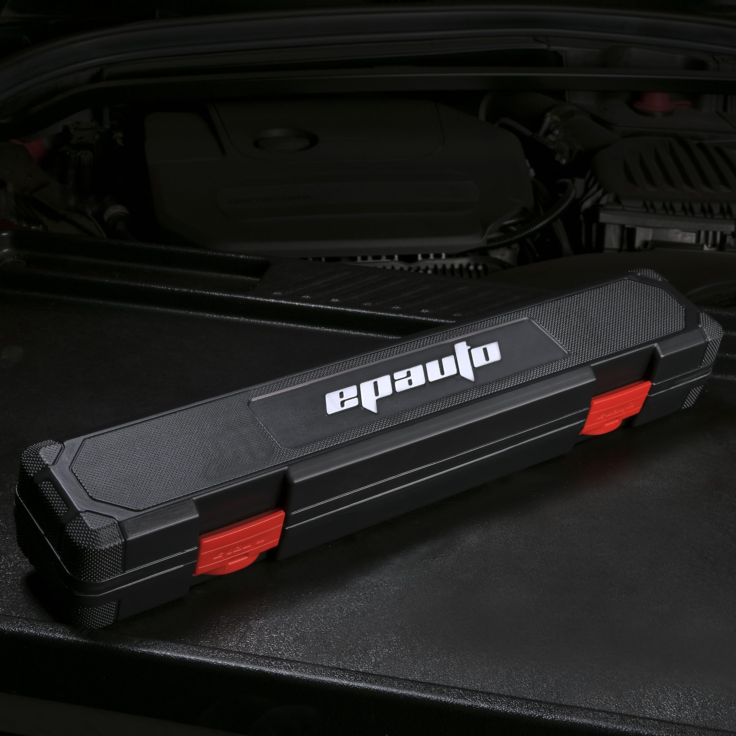 EPAuto knurled non-slip handle improves grip and control