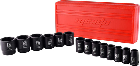EPAuto 22mm metric shallow impact socket for larger fasteners