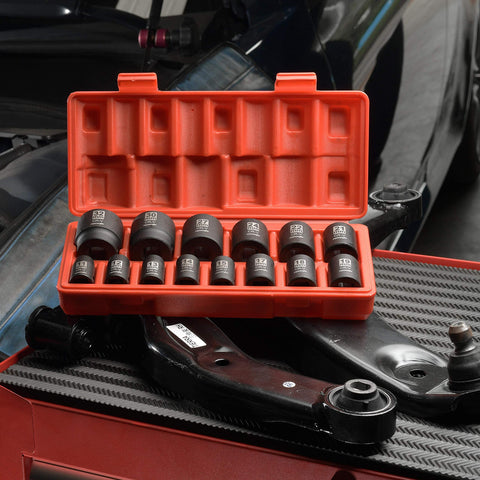 EPAuto 24mm metric shallow impact socket designed for larger bolts