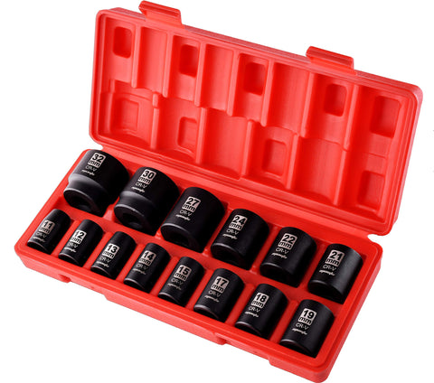 EPAuto 32mm metric shallow impact socket for oversized fasteners