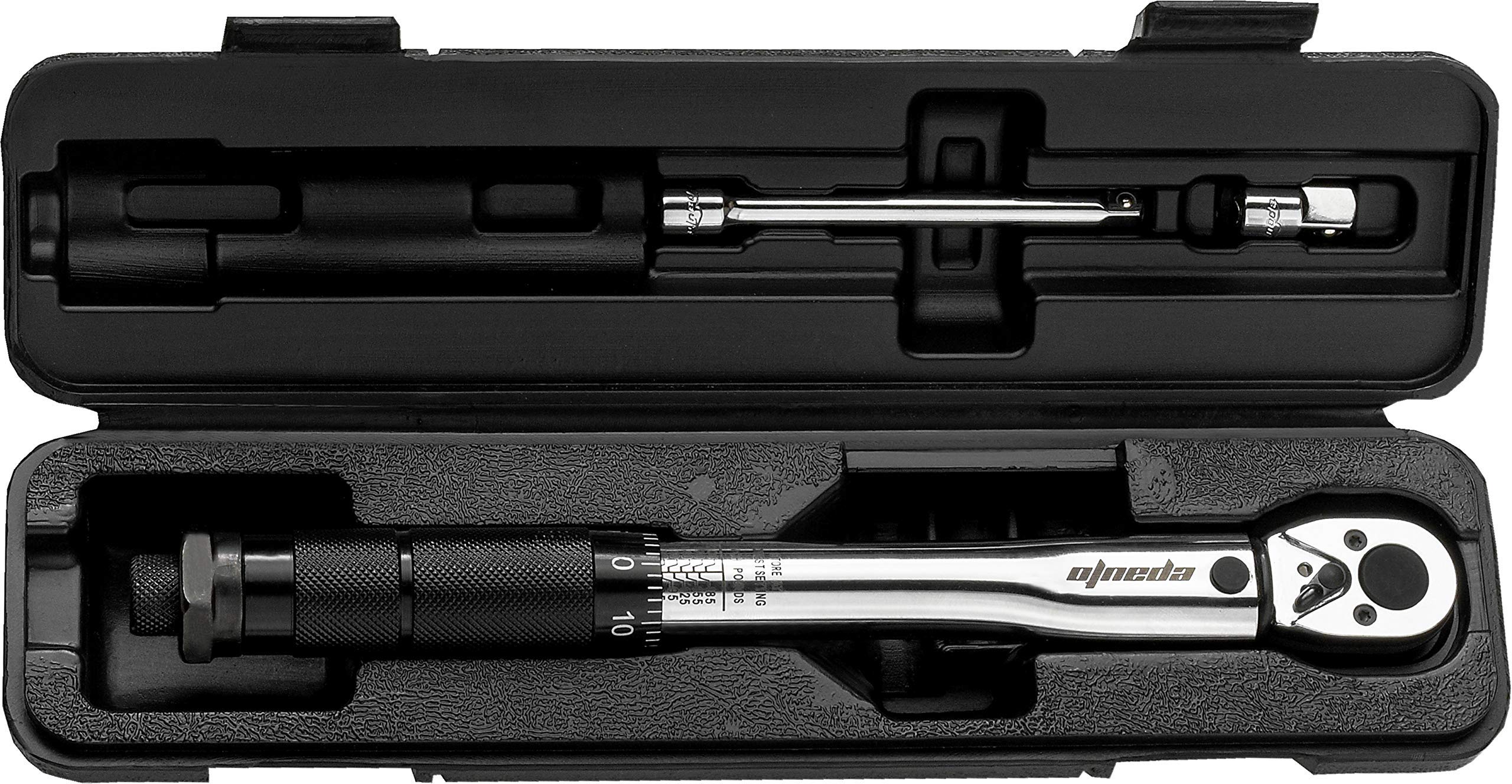 EPAuto plastic storage case keeps the tool organized.
