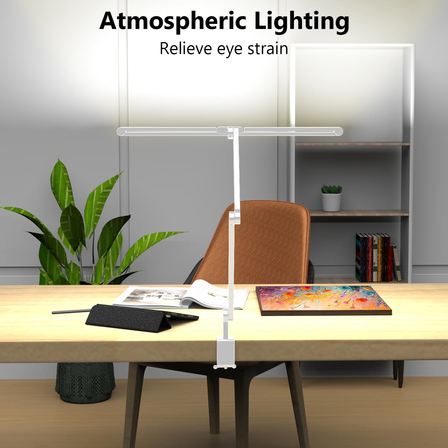 EPABINA 47-inch light bar extends coverage for large monitors and desks