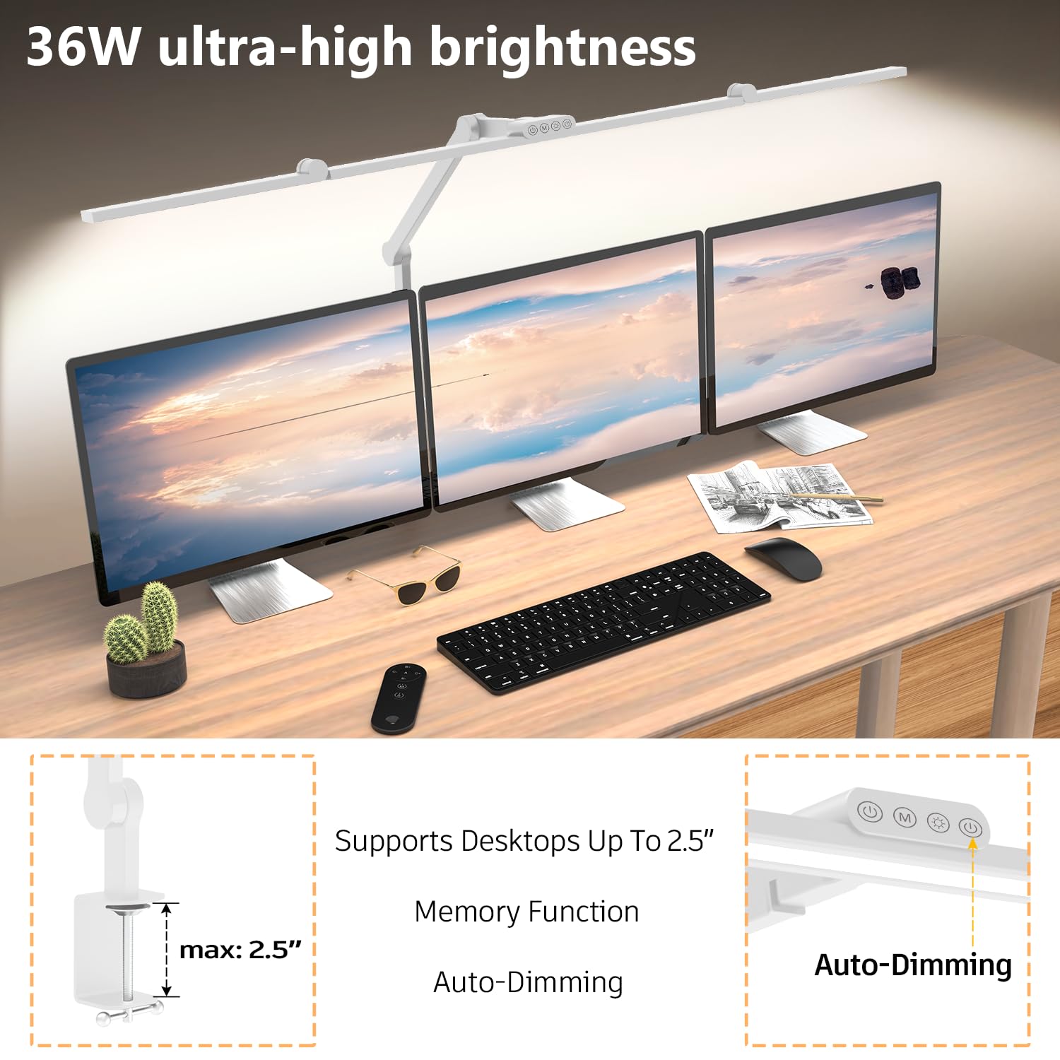 EPABINA architect lamp with 7 joints adjusts lighting angles for precise projects