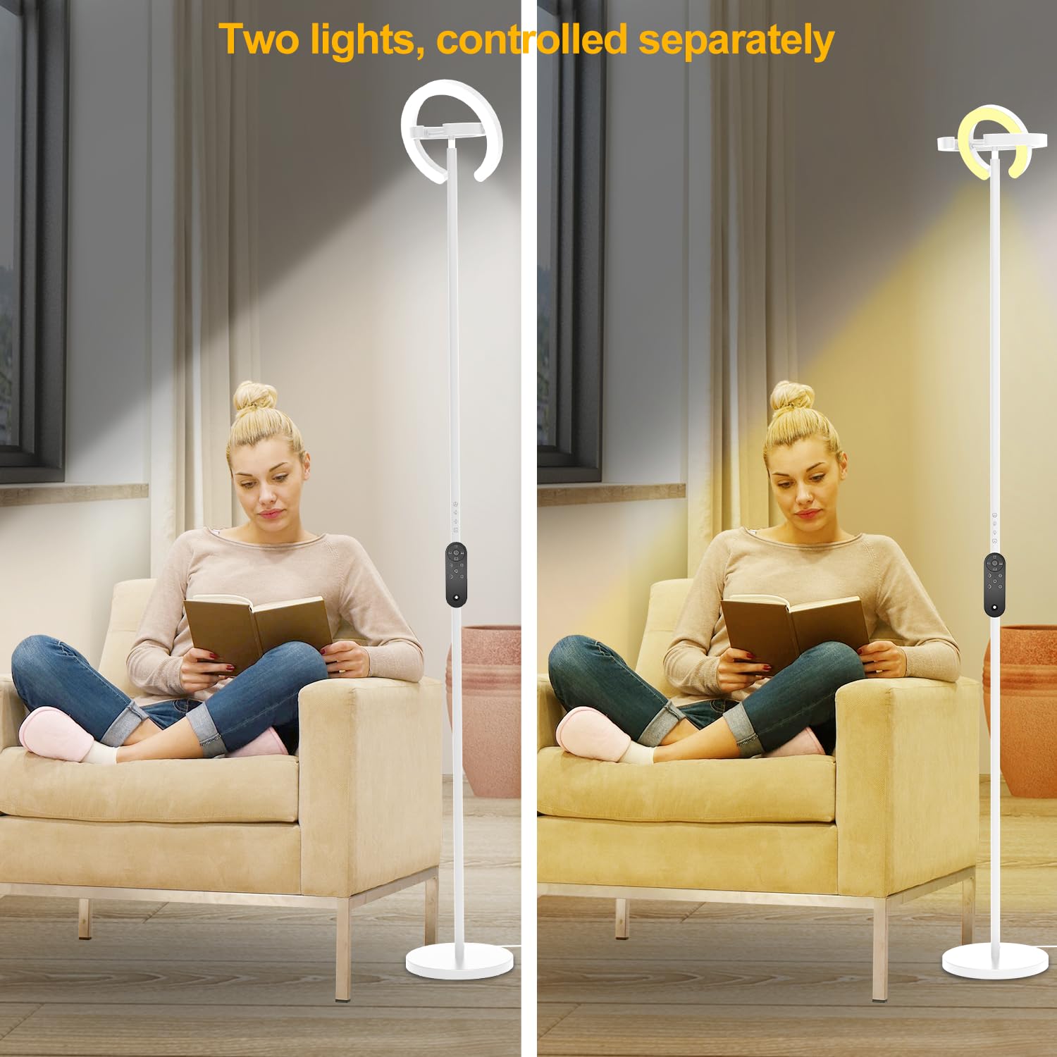 EPABINA magnetic remote with preset lighting modes