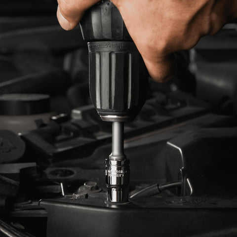 EPAuto 90-tooth reversible ratchet demonstrates smooth, precise increments.