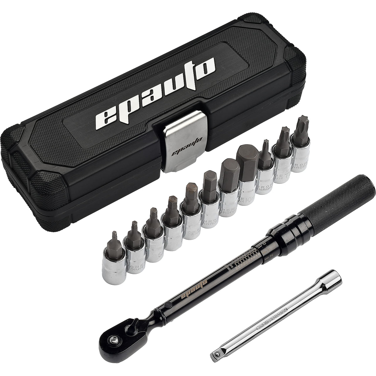 EPAuto bike tool with 1/4 drive torque wrench and 2-20 Nm scale for precision