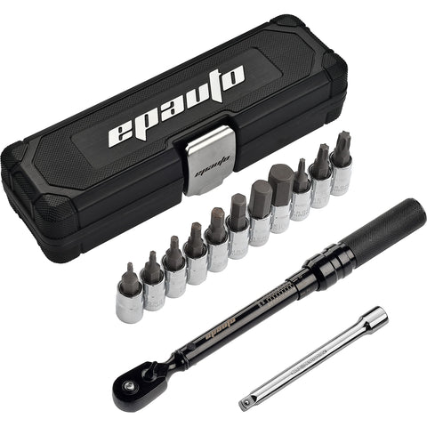 EPAuto bike tool with 1/4 drive torque wrench and 2-20 Nm scale for precision