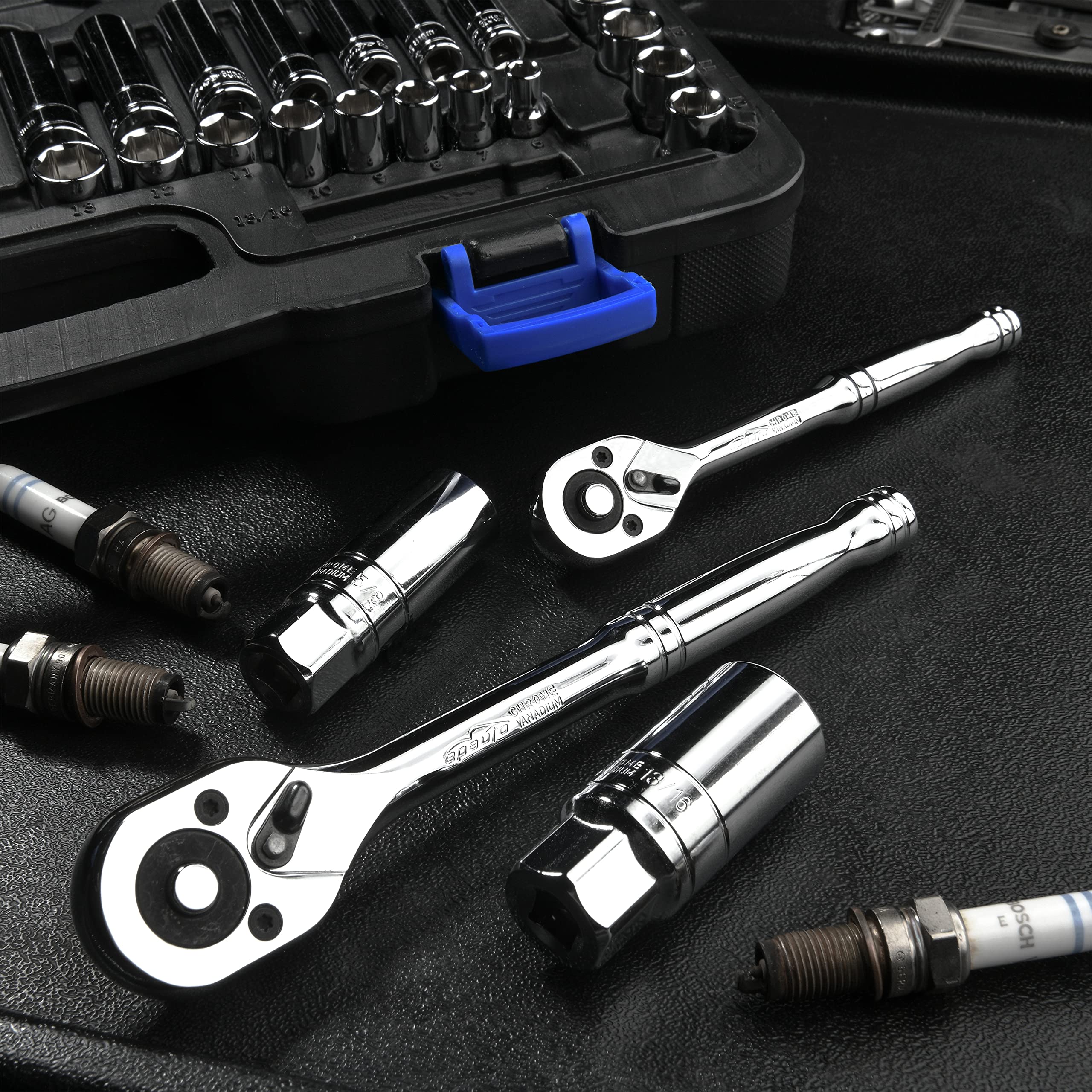 EPAuto chrome-plated, mirror-polished tools for durability