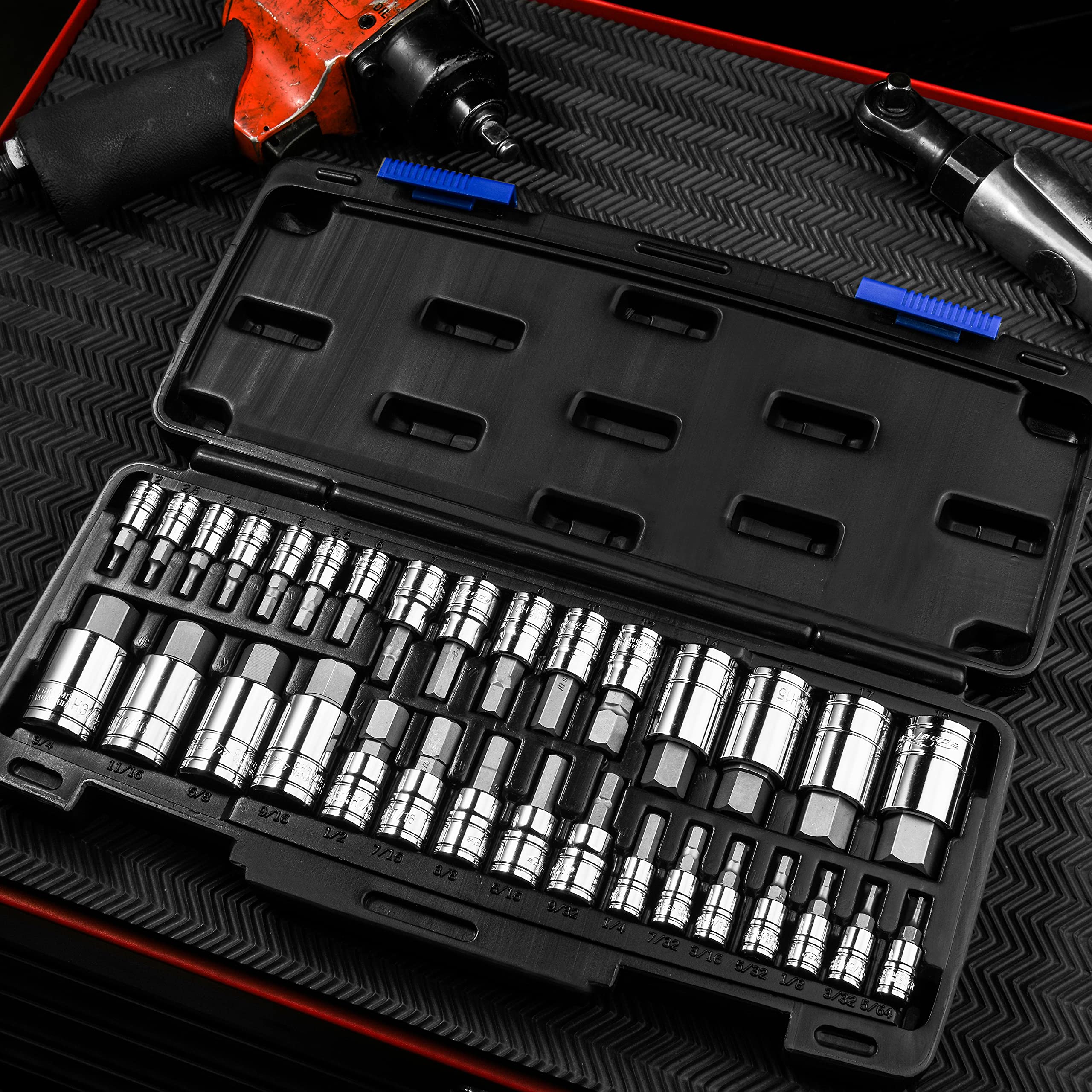 EPAuto Cr-V steel precision bits for reliable fits.