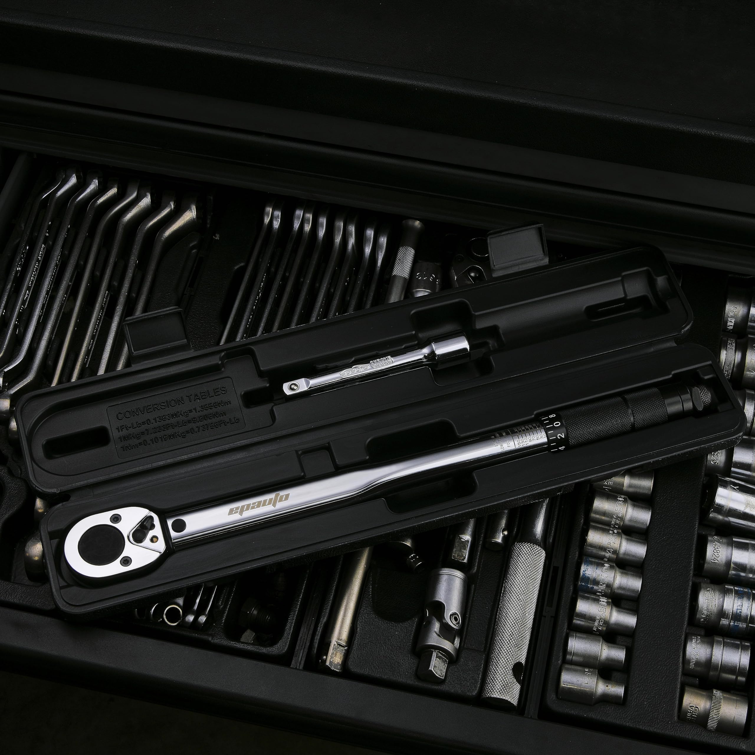EPAuto high-contrast scale improves torque reading at a glance