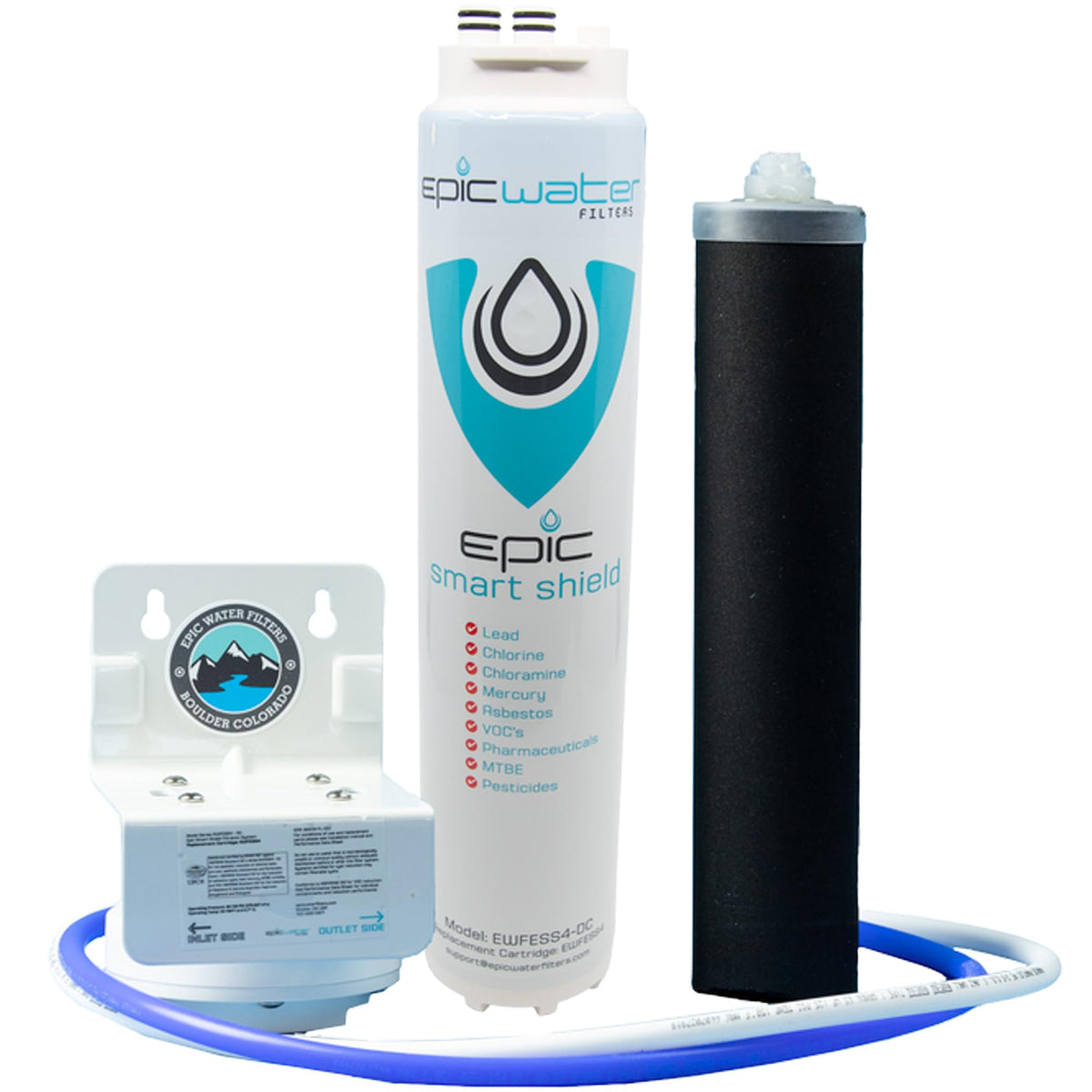Epic Smart Shield under-sink install shows easy direct-connect setup for DIY installation