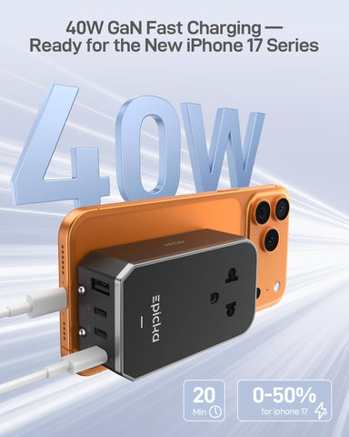 Not a voltage converter; use with dual-voltage devices