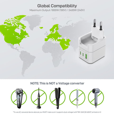EPICKA Travel case-ready design for easy packing and organization