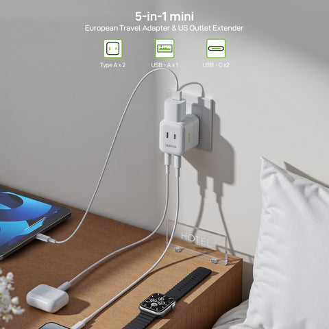 EPICKA VisaPlug Type-C compatibility for broad socket options