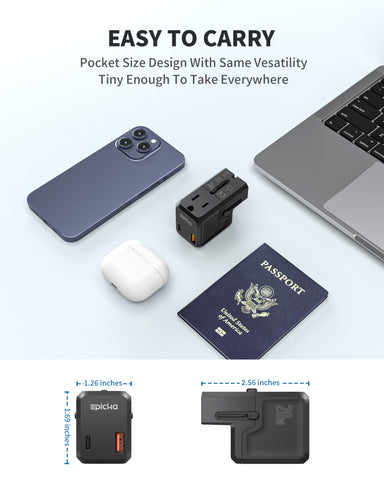 EPICKA pocket-design-closeup: ultra-compact form factor fits pockets or small bags.