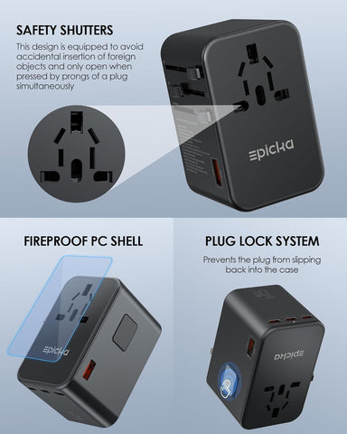 EPICKA TA-105 Max compact design ideal for backpacks and daily commutes.