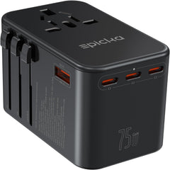 EPICKA TA-105 Max front view showing a compact worldwide charging solution.