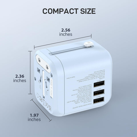 EPICKA TA-205 built in fuse and safety features for abroad use