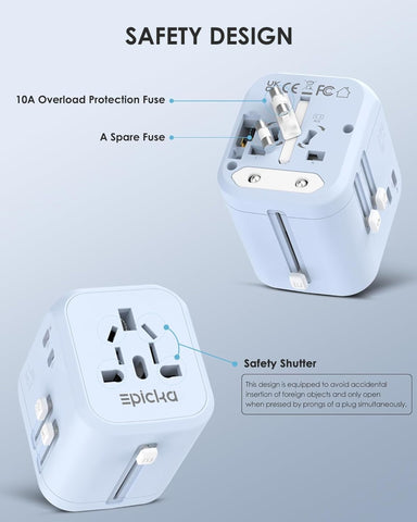 EPICKA TA-205 travel ready design fits in bag or pocket