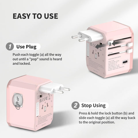 EPICKA TA-105C pink fuse system and safety certifications