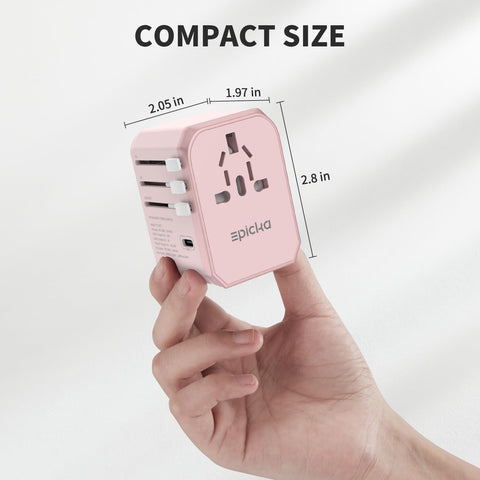 EPICKA TA-105C pink in-use on cruise ships or hotel rooms