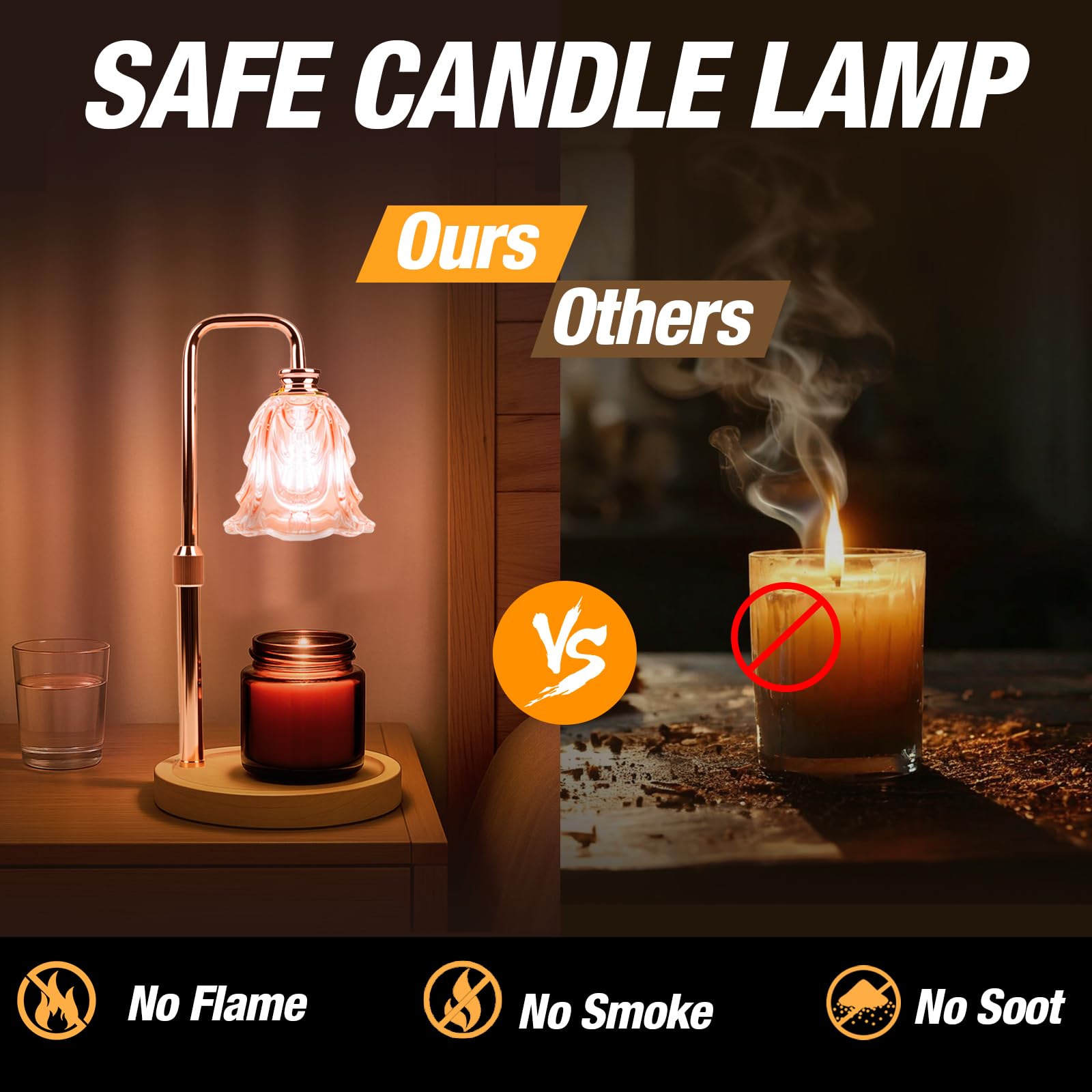EPIMA flame-free candle warmer lamp designed for safe indoor use