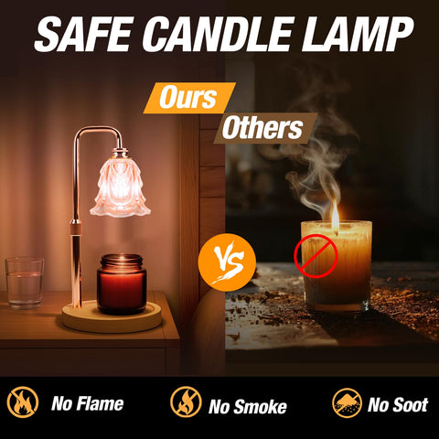 EPIMA flame-free candle warmer lamp designed for safe indoor use