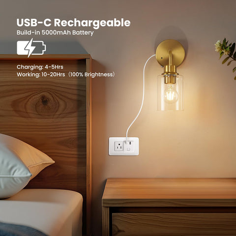 No-wiring installation of Epinl sconces with a screwdriver.