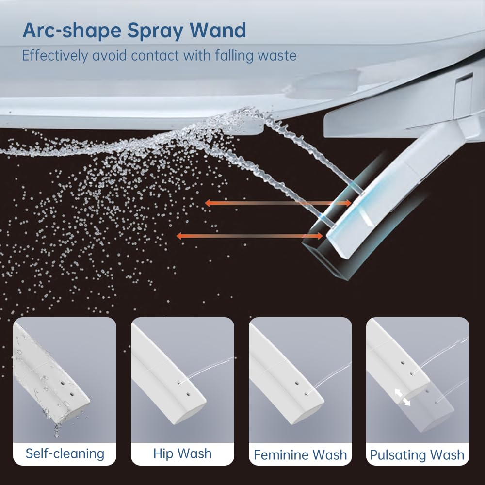 EPLO E16 arc wand self-cleaning with adjustable spray.
