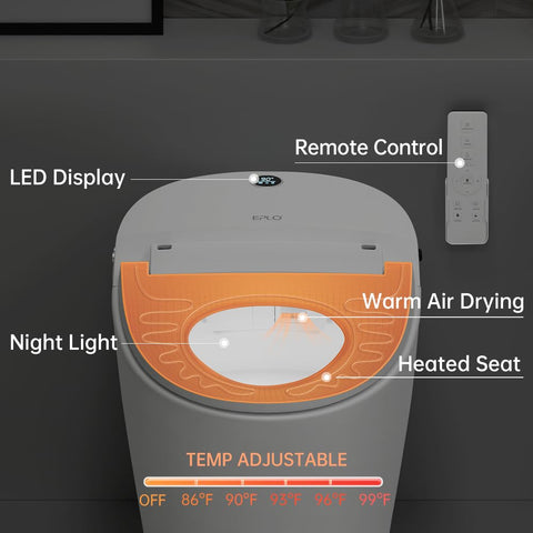EPLO E16 foot sensor flush enables hands-free operation.