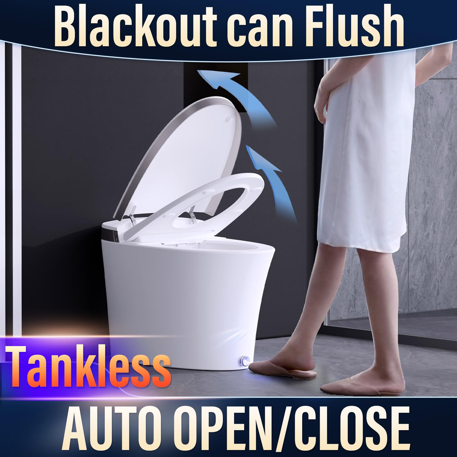 EPLO iX7 modern elongated bidet toilet design