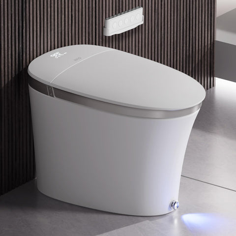EPLO iX7-PRO front view showcasing a compact, modern toilet profile.