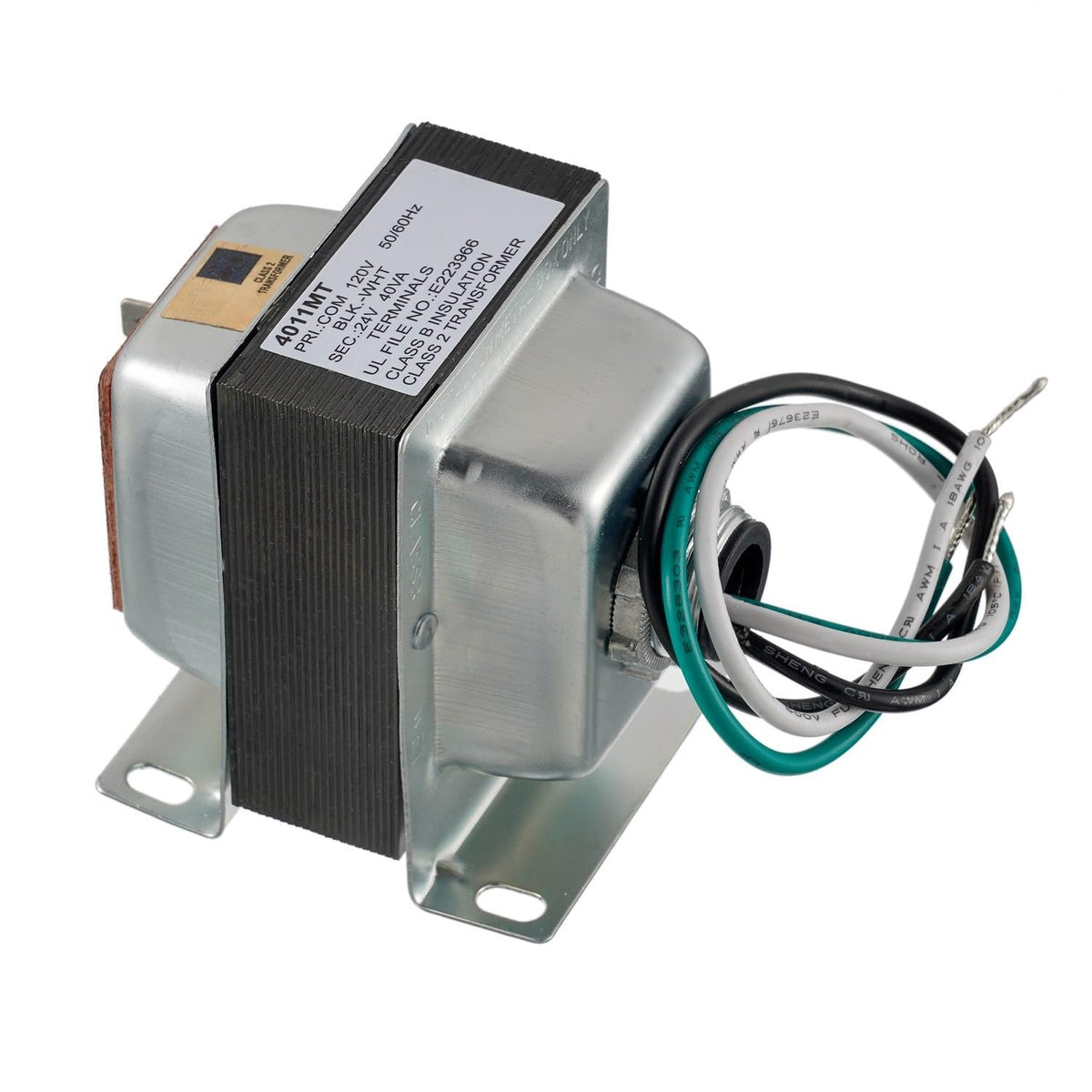 EPLZON 24V 40VA transformer front view for reliable thermostat and doorbell power