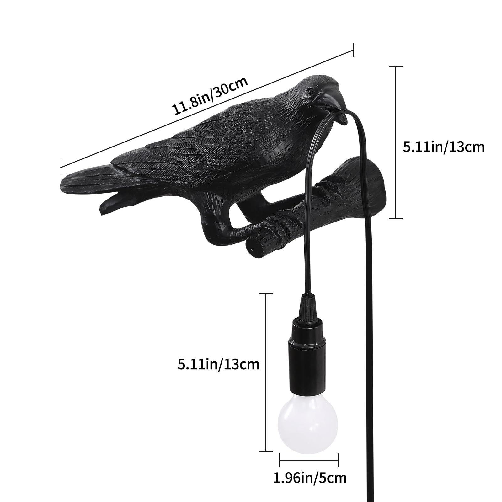 EPPARA adjustable birds light offers flexible bedside illumination.