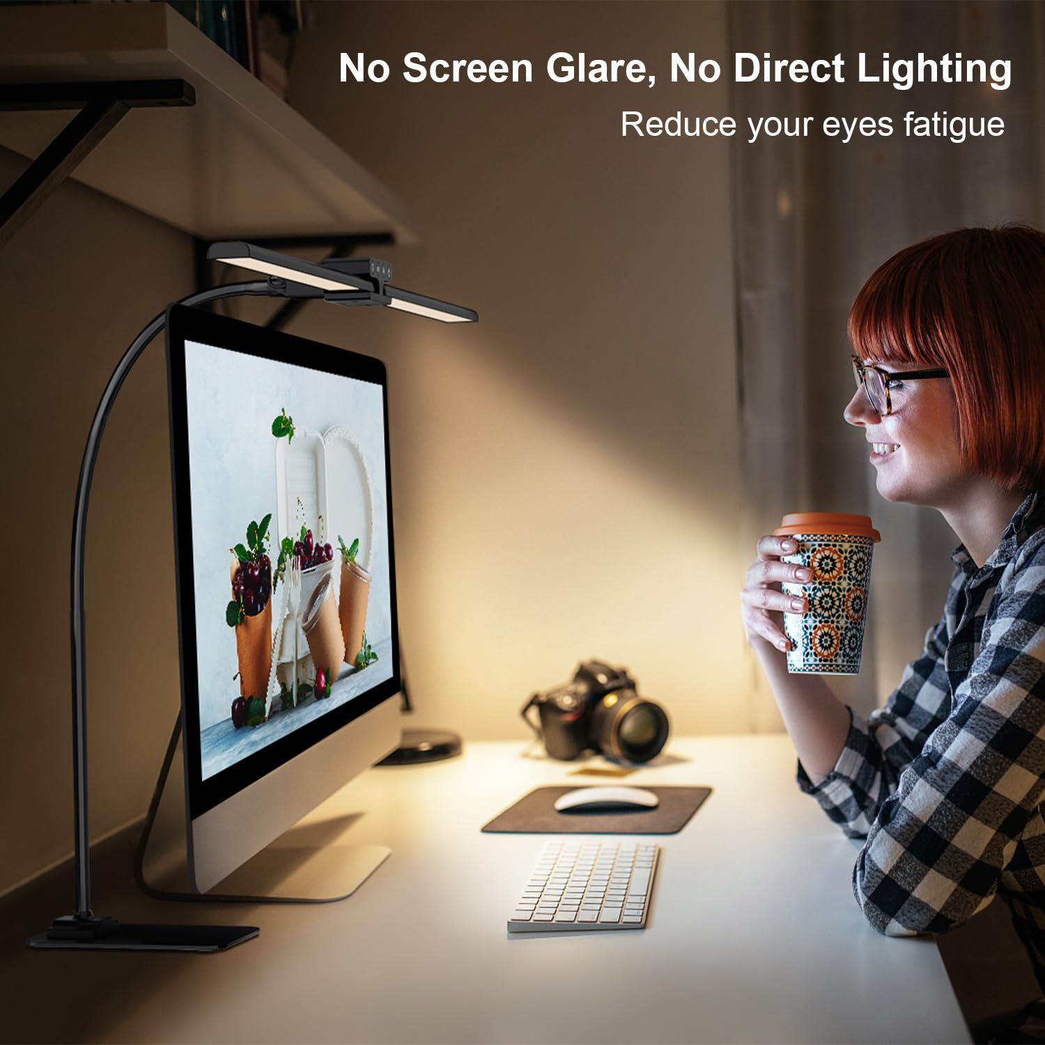 EppieBasic lamp with extendable arms for flexible positioning.