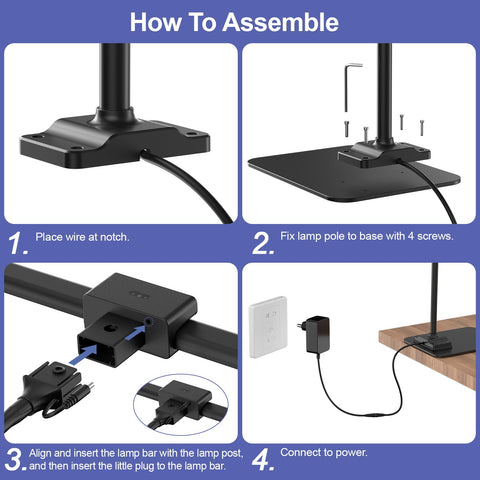 EppieBasic modern desk lamp blends with contemporary workspaces.