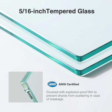 EPXMKX water-tight seal keeps the bathroom dry during showers.