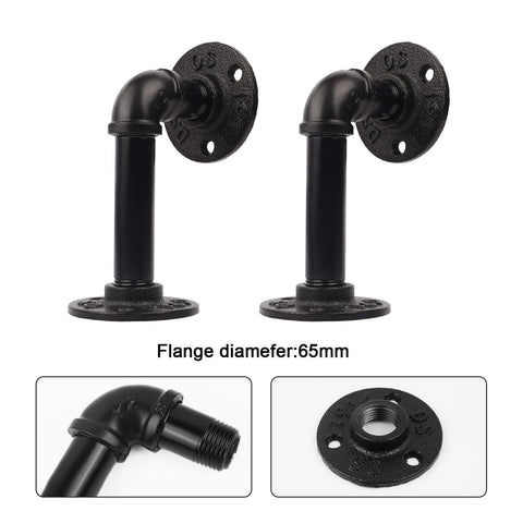 Equason vintage pipe fittings closeup for authentic retro industrial look