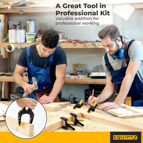 EQUIPTZ clamp displayed in sturdy box for safe transport