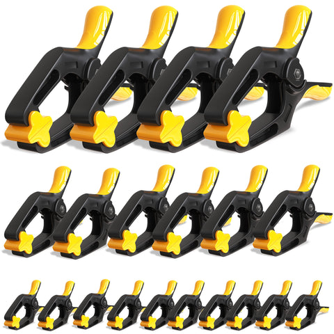 Equipptz spring clamps 6 inch grip for woodworking and crafts