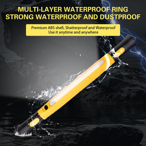 ERAY rugged IP55 waterproof design protects the light during outdoor use