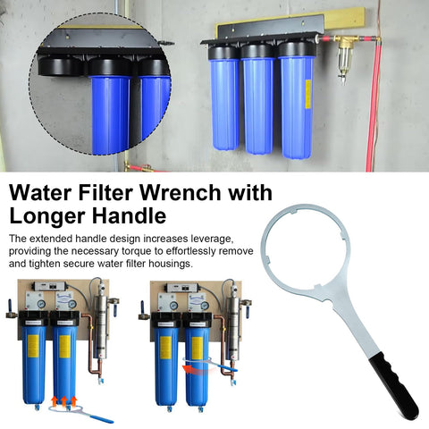 ERETOW galvanized iron wrench withstands pressure without bending.