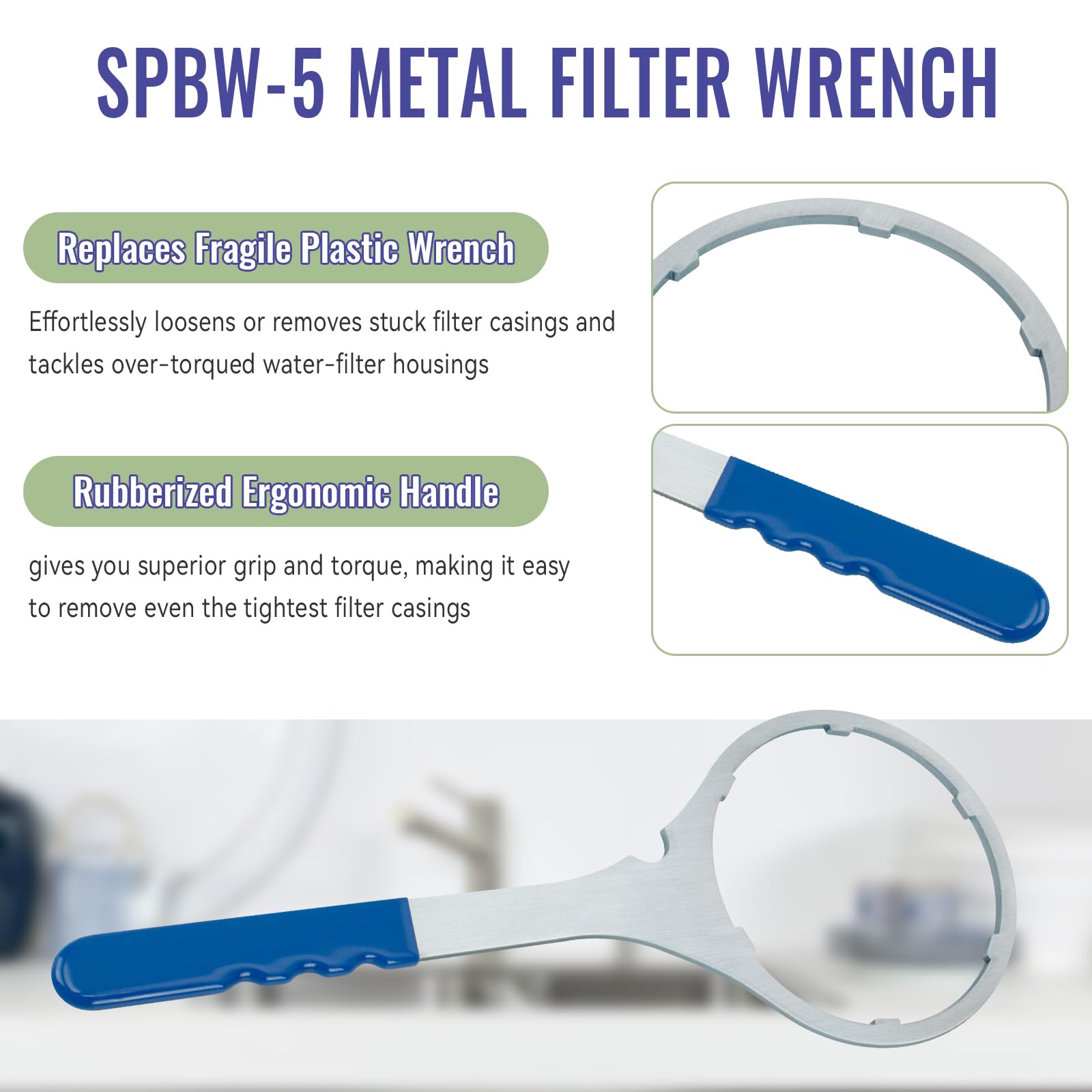 ERETOW GE GXWH40L filter housing compatibility supports easy maintenance.