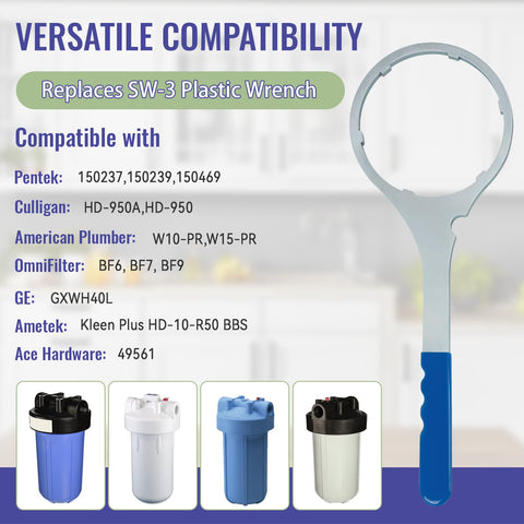 ERETOW compatibility with Pentek 10-inch Big Blue housings broadens system options.